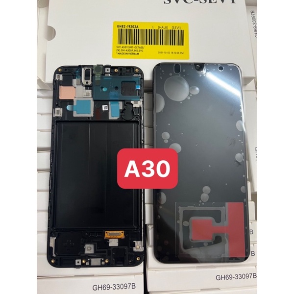Màn hình samsung A30 ( A305 ) công ty liền khung