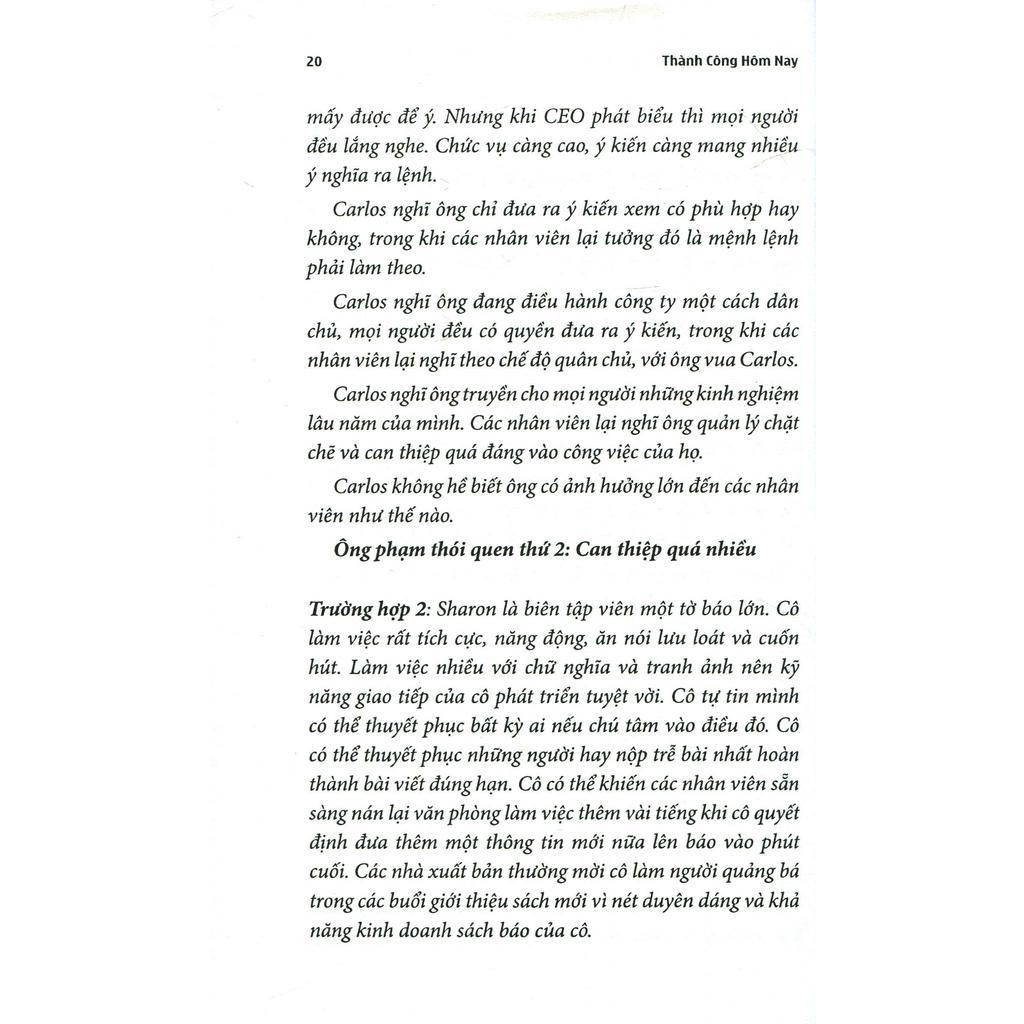 Sách Thành Công Hôm Nay Chưa Chắc Thành Đạt Ngày Mai (Tái Bản 2020)