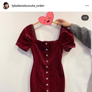 Váy nhung +2% shopee