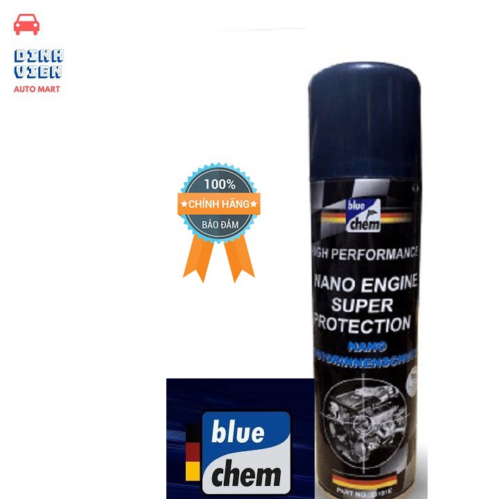 { SIÊU BẢO VỆ ĐỘNG CƠ} Chai Nano bảo vệ động cơ Bluechem Nano Engine Super Protection 250ml