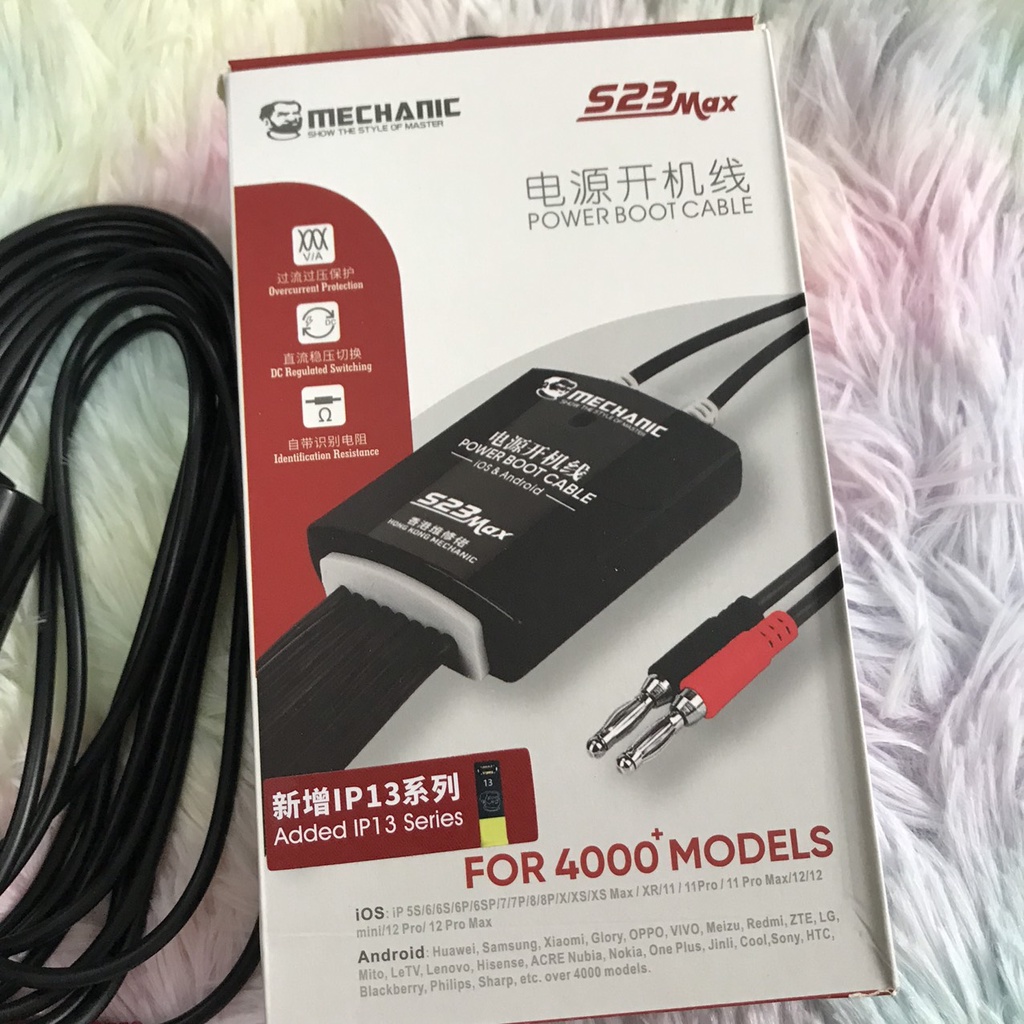 Dây cấp nguồn IOS và Android S23 Max MECHANIC (Đã có IP13)