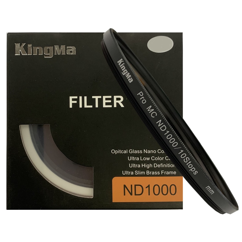 Kính lọc Kingma Pro MC ND1000 52mm (giảm 10 Stop)