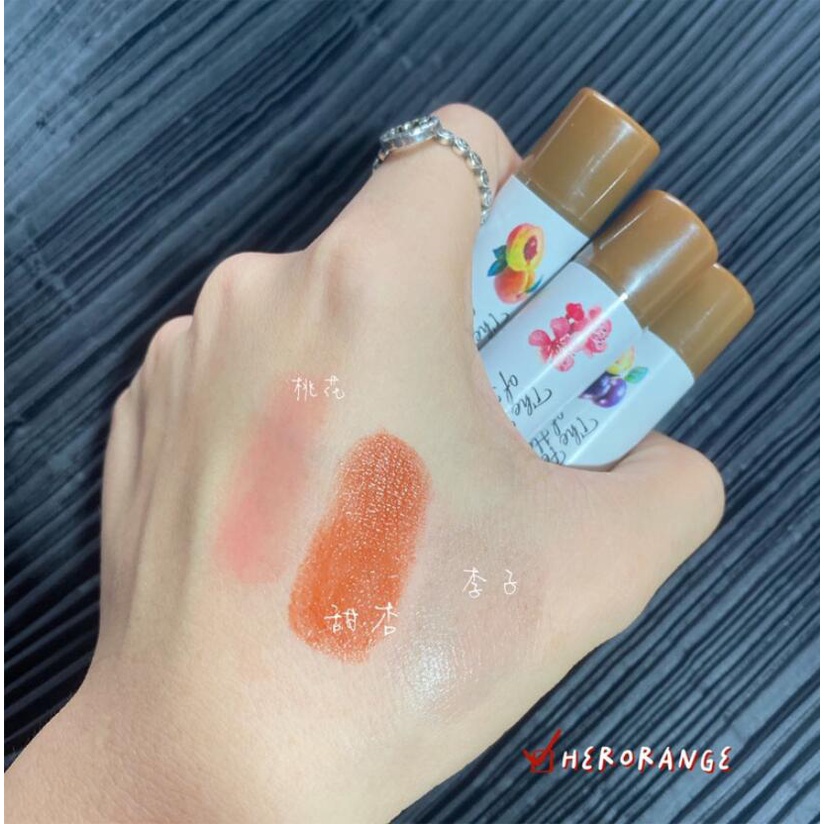 ✨Set 3 Son Dưỡng Môi Không Màu Dưỡng Ẩm Chống Nước Có Thể Thay Đổi Màu Sắc Hiệu HERORANGE