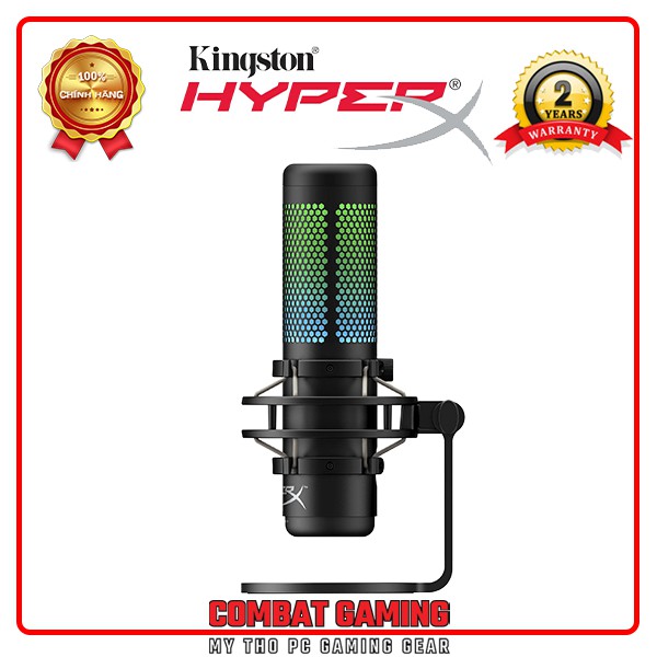 [Mã ELHACE giảm 4% đơn 300K] Micro Thu Âm KINGSTON HYPERX QUADCAST S RGB