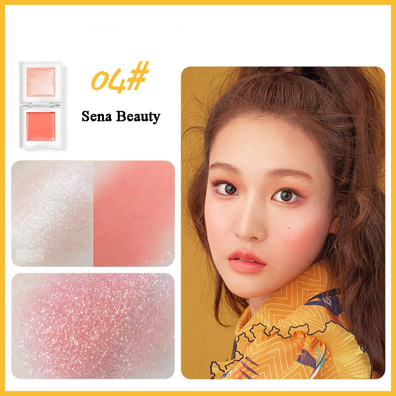 Phấn Má Hồng Bắt Sáng Kiss Beauty Viên Kẹo Crystal Cube | BigBuy360 - bigbuy360.vn