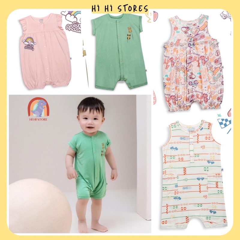 Chaang bộ body cho bé chất cotton nhiều màu Active SS2022D04