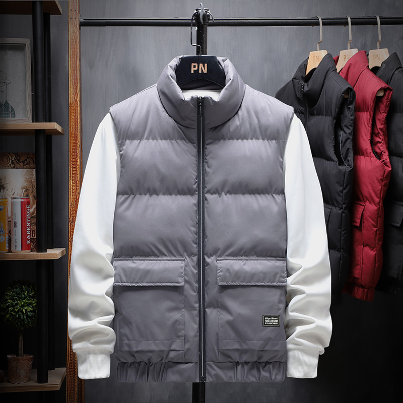 Men's fashion sleeveless vest casual multi-pocket vest M-5XL | BigBuy360 - bigbuy360.vn