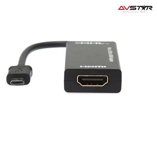 Cáp Chuyển Đổi Micro USB Sang HDMI Truyền Tín Hiệu Từ Điện Thoại Qua TV, Máy Chiếu Chính Hãng Cao Cấp Bảo Hành 6 Tháng