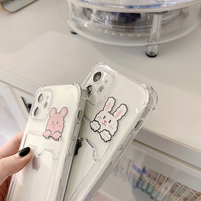 Ốp Điện Thoại Mềm Có Ngăn Đựng Thẻ Cho Iphone 12 / 12 Pro / 12 Pro Max / 11 / 11 Pro Max / Xs Max / Xr / 8 Plus /7/6/6s | BigBuy360 - bigbuy360.vn