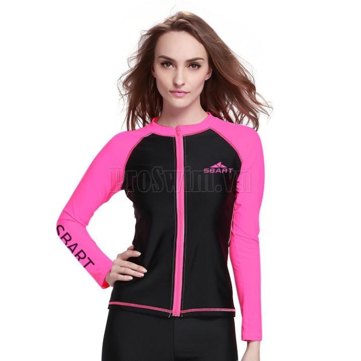 Áo Bơi Nữ Dài Tay Chống Nắng Chính Hãng Sbart xịn | BigBuy360 - bigbuy360.vn