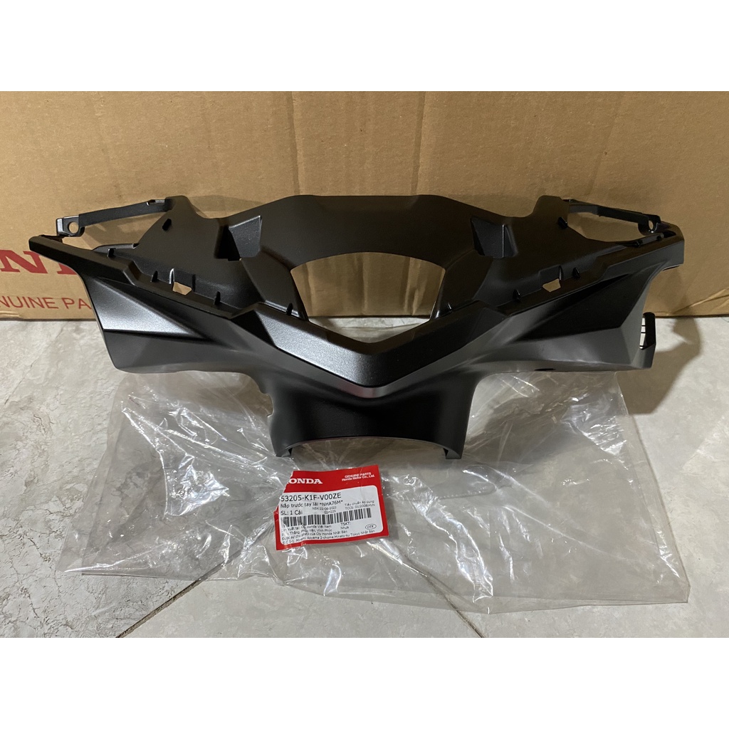 Nắp trước tay lái - bàn thờ HONDA AIR BLADE 150 năm 2020 màu Đen sần. (53205K1FV00ZE)