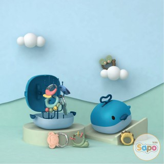 Bộ đồ chơi xúc xắc nướu ngậm cao cấp cho bé sơ sinh chính hãng duhoon Sapo Kids