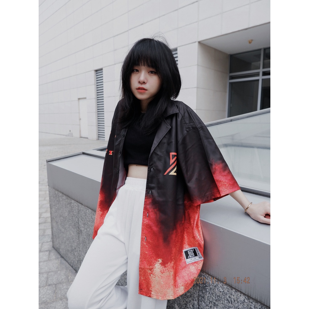 Áo sơ mi Red Flame