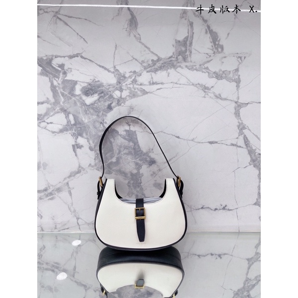 Túi xách Ýsl kẹp nách sz 25 chất da thật