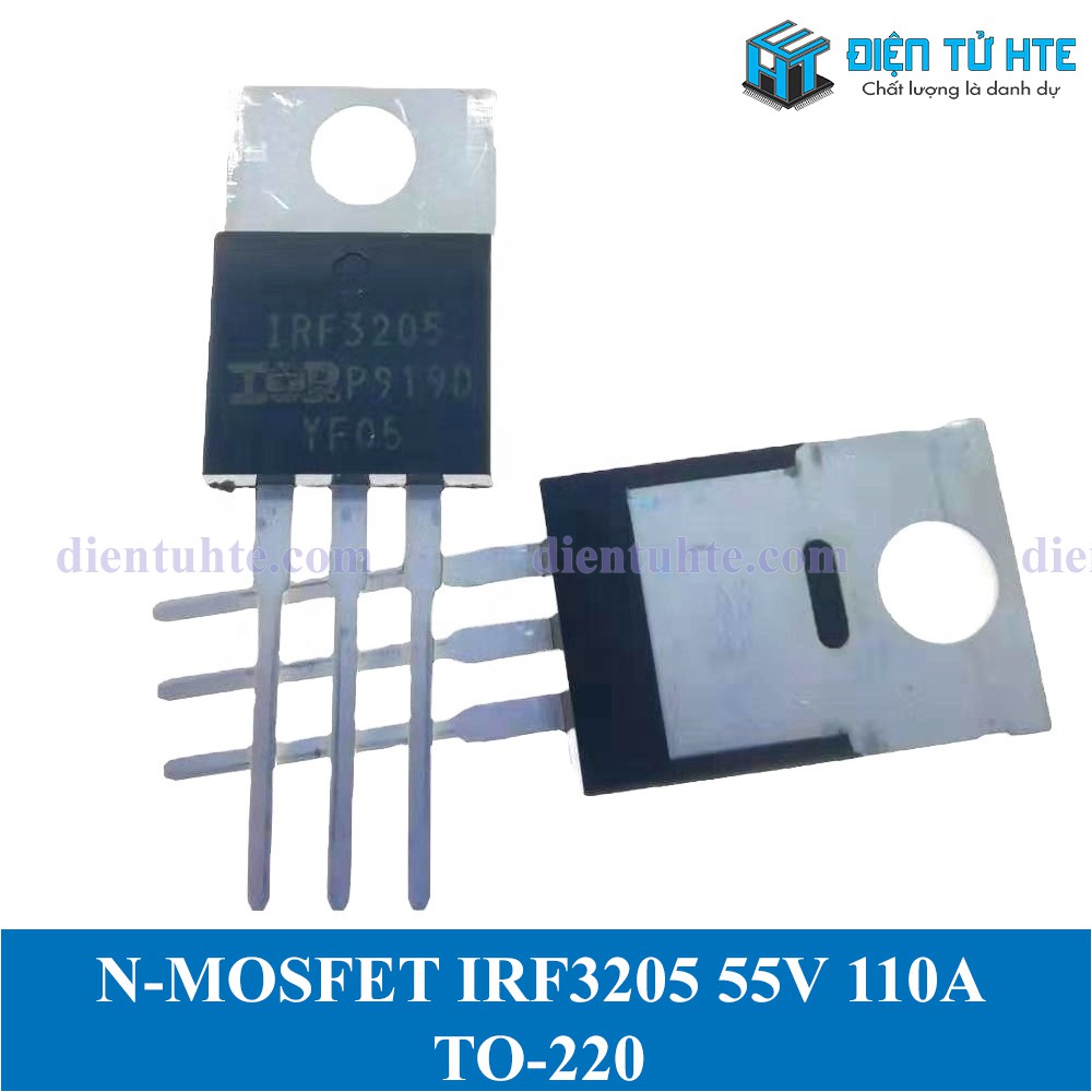 Mosfet công suất kênh N, N-MOSFET IRF3205 IRF3205PBF 55V 110A TO-220AB