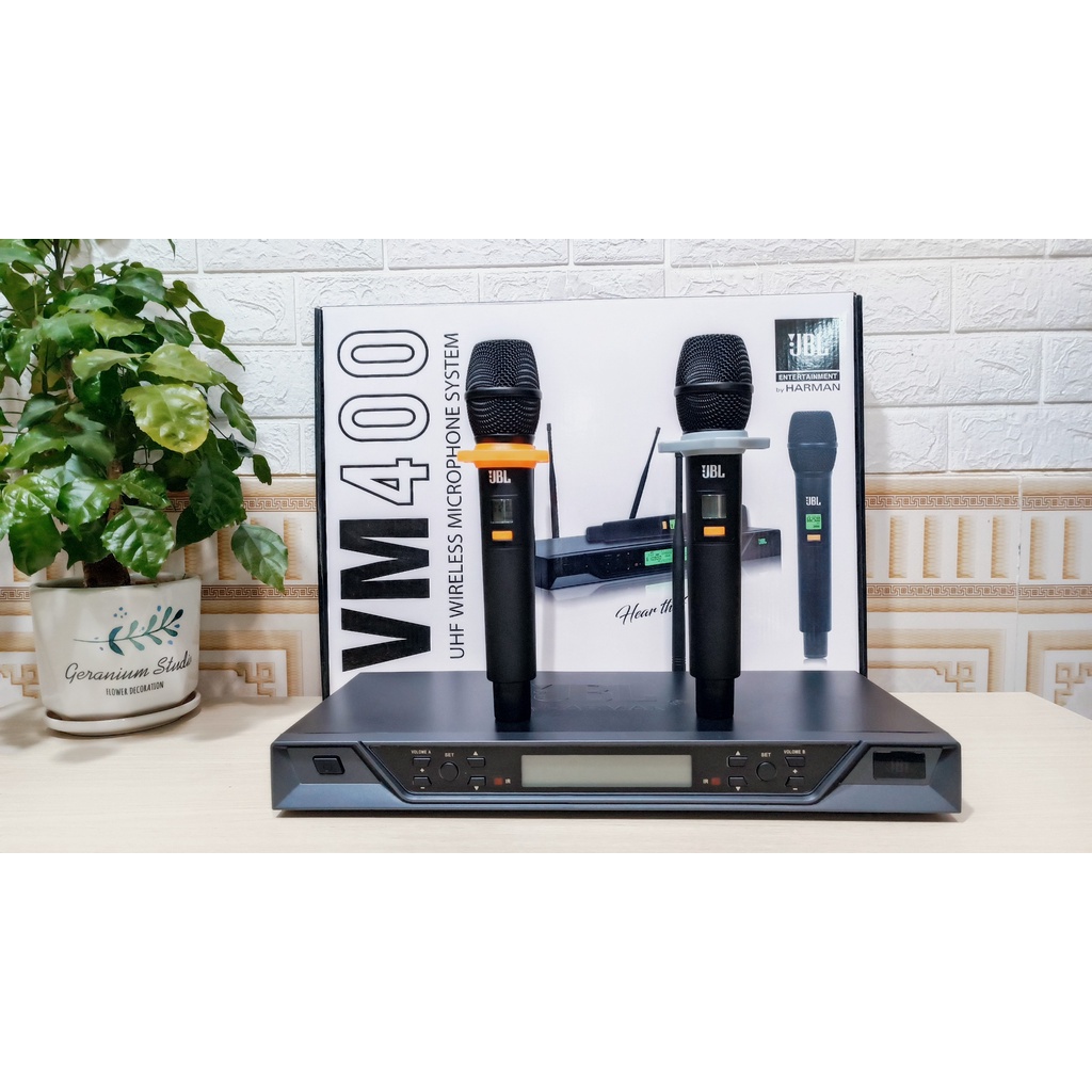 Micro không dâyJBL VM-400 , SENNHEISER PGX-868 THẾ HỆ MỚI hát là hay