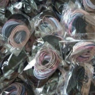 Sét dây buộc tóc 100 cái