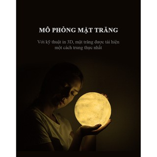 Đèn Ngủ Mặt Trăng Thông Minh