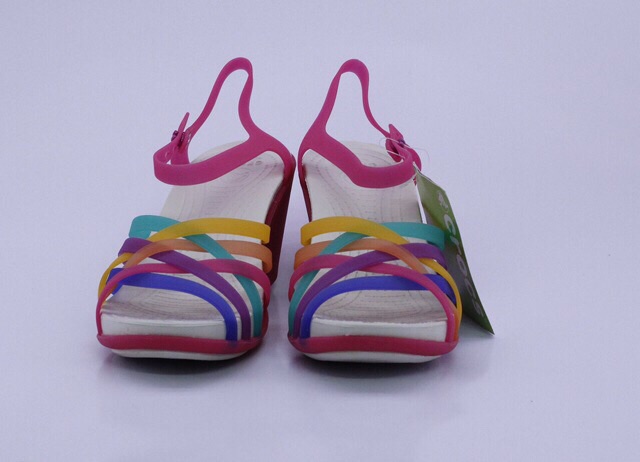 Sandal cao 7cm hãng cros- size 7
