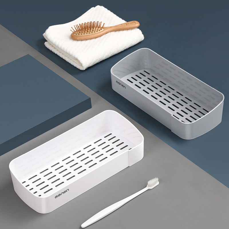 Kệ HCN OENON Gắn Tường Không Cần Khoan Đục, Kệ Để Đồ Nhà Tắm - Nhà Bếp Kèm Miếng Dán