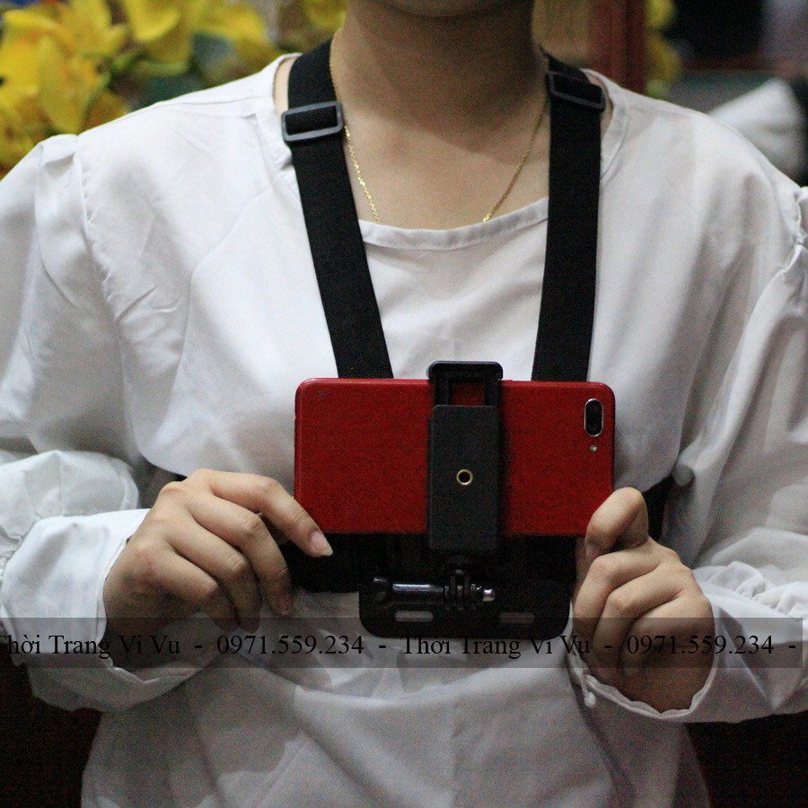 Dây Đeo Ngực Cho Điện Thoại Làm Camera Hành Trình Độc Đáo