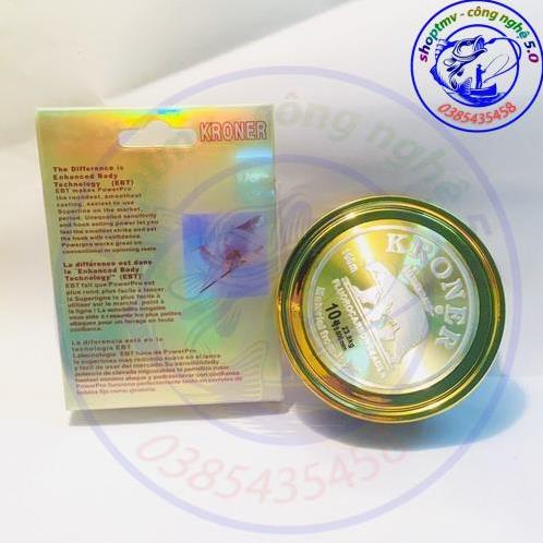 Dây cước câu cá 7 màu KRONER - cước con gấu đủ kích cỡ