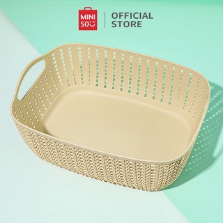 Giỏ Đựng Đồ Miniso Bằng Nhựa Đa Năng Tiện Dụng Chất Lượng Cao
