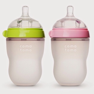 Bình sữa Comotomo Xanh, hồng 250ml, 150ml hàng nhập từ Mỹ