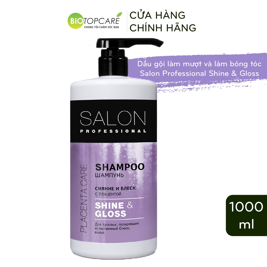 Dầu gội Salon Professional dành cho tóc xỉn màu và mất đi độ bóng mượt tự nhiên 1000ml - TN184