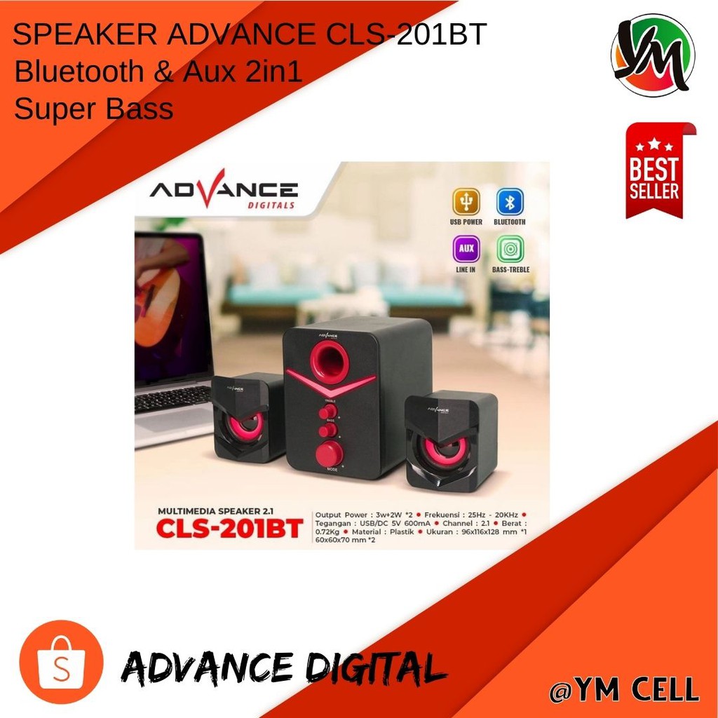 Loa Bluetooth Advance Cls-201Bt