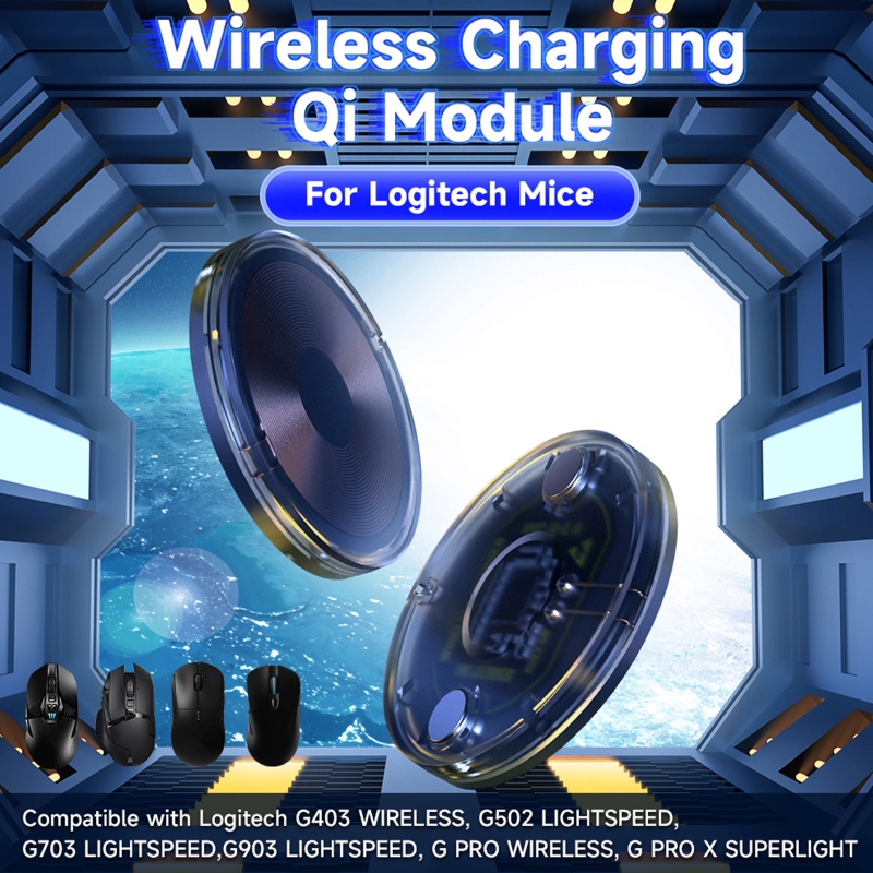 Mô Đun Sạc Chuột Không Dây Chuyên Dụng Cho G502 G403 G703 G903 G Pro X GPW GPW2