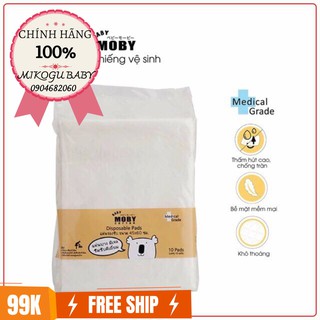 Bỉm miếng vệ sinh moby ❤️ thấm hút nhanh ❤️ thoải mái ❤️ mềm mại