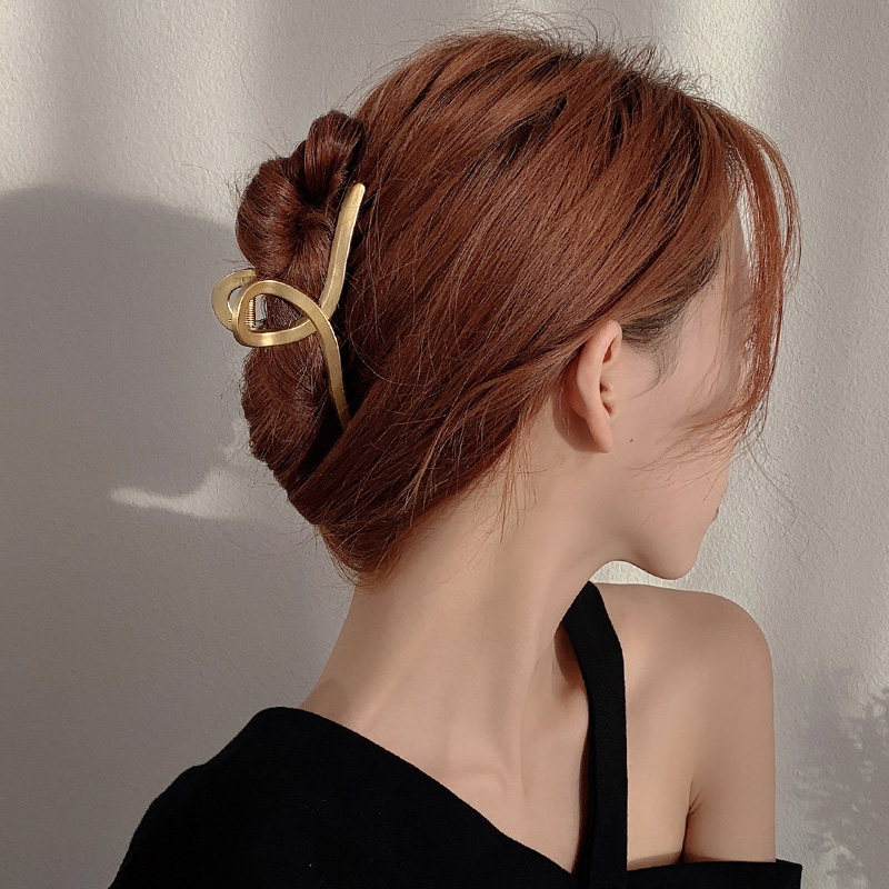Kẹp Tóc Kim Loại Hình Con Cua