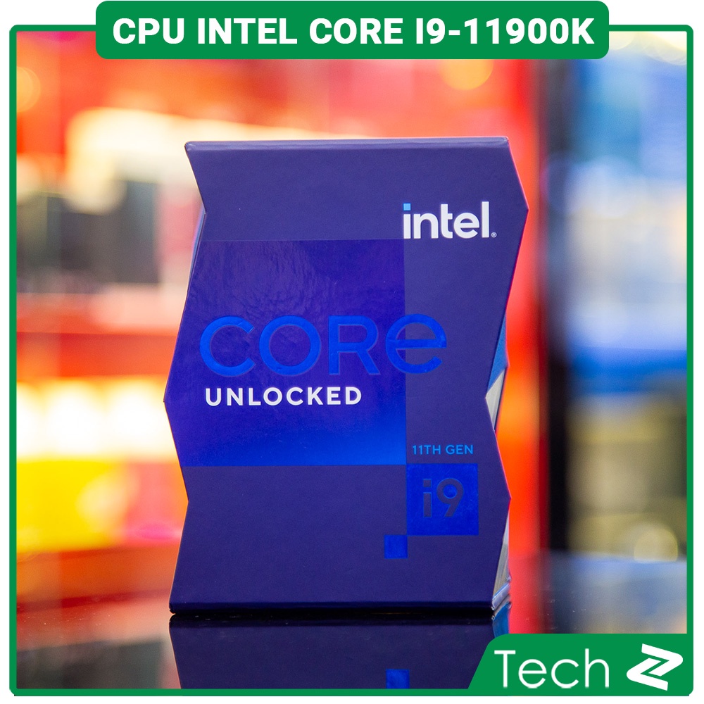 CPU Intel Core i9 11900K Box Công Ty Bảo Hành 36 Tháng