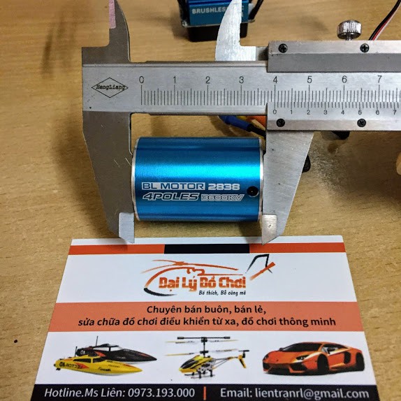 Bộ điều tốc 2838 động cơ brushless 3600KV kèm ESC 35A hàng chính hãng