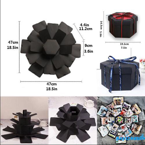 Hộp quà album ảnh DIY độc đáo đơn giản làm quà tặng sự kiện/kỷ niệm đa dụng