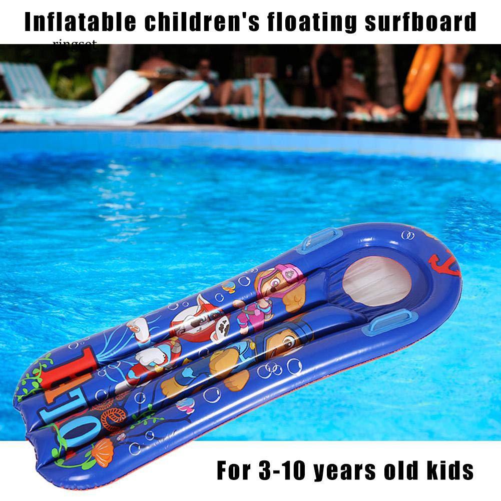 Phao nằm nhựa PVC họa tiết ngộ nghĩnh cho bé