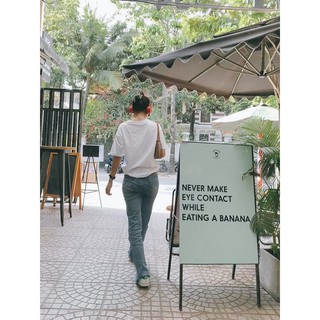 áo thun trắng trơn basic