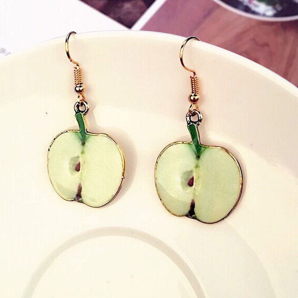 Khuyên tai họa tiết trái cây xinh xắn thời trang