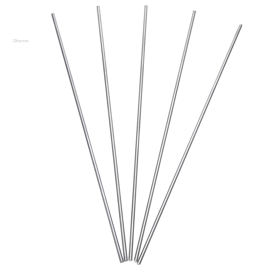 Set 5 Thanh Kim Loại Titan 5 GR5 Kích Thước 3mm * 25cm