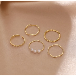 Set 6 Nhẫn Đa Phong Cách