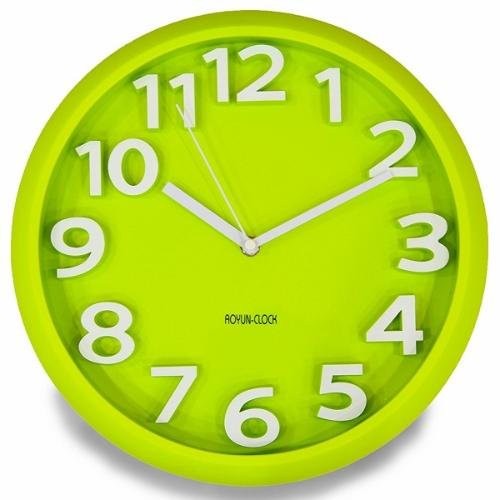 Đồng hồ treo tường kim trôi  Aoyun Clock  (Đỏ) TI307 (Nhiều mầu)