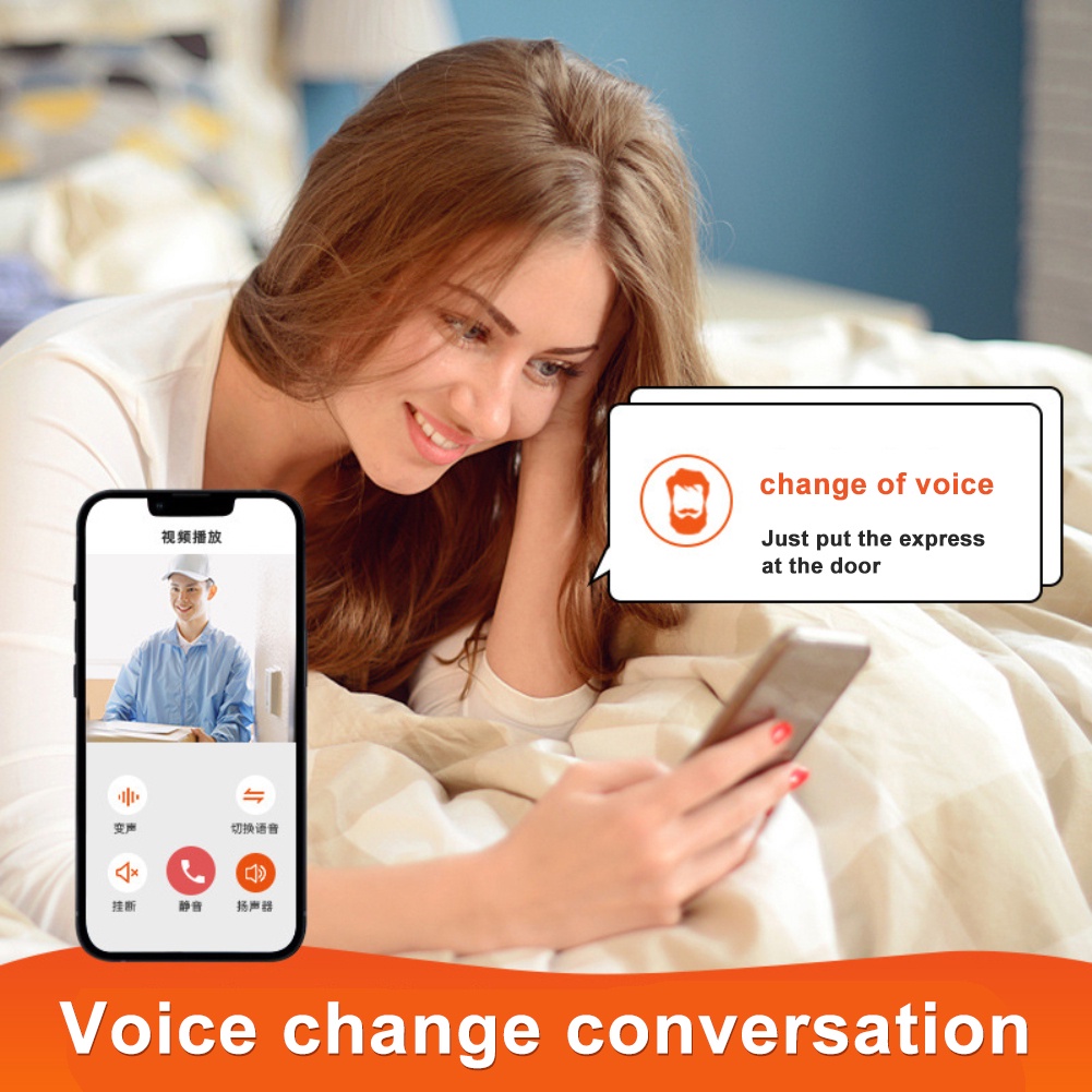 Tuya Chuông Cửa Không Dây Wifi Camera Điện Thoại Thông Minh Liên Lạc Nội Bộ Chạy Bằng Pin Chống Nước Tương Thích Với Gia Đình Tuya