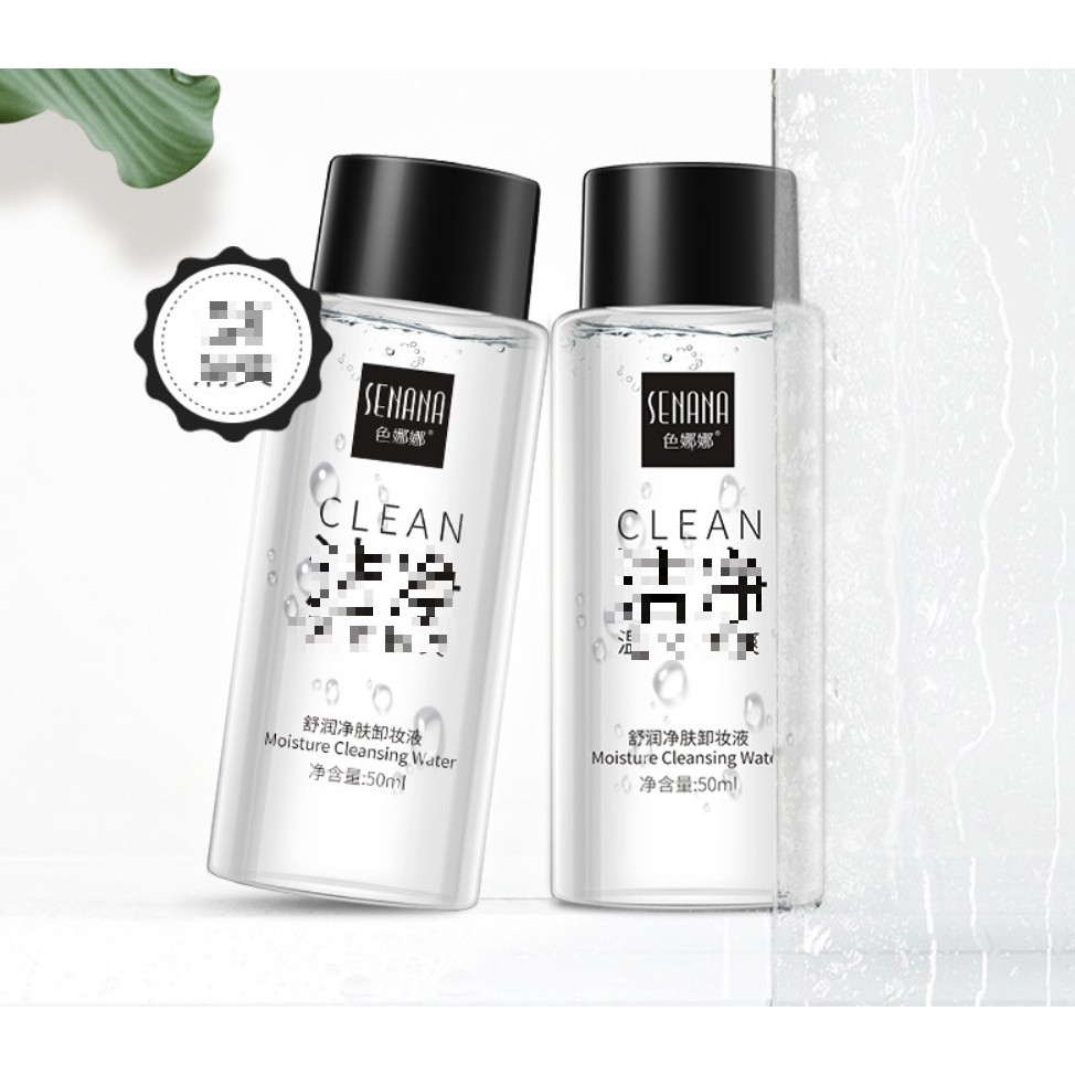 Nước Tẩy Trang SeNaNa Dung Tích 50ml Làm Sạch Bụi Bẩn Hàng Nội Địa Quảng Châu