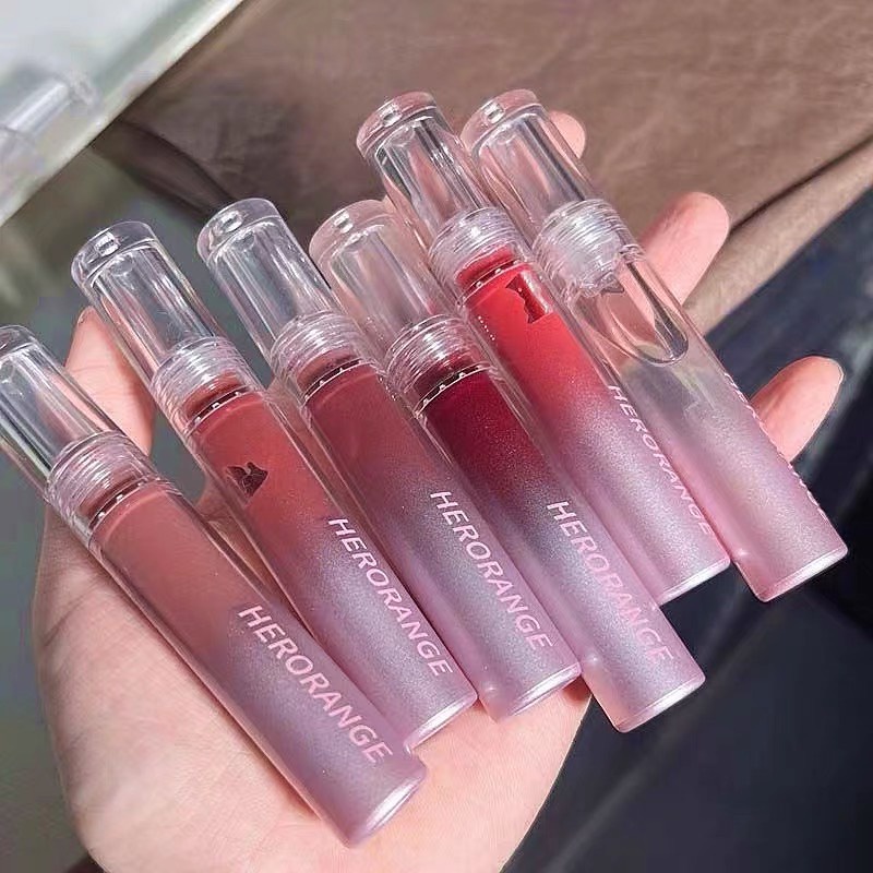 Son kem bóng Herorange căng bóng mịn nhẹ Bright Mirror Lip Glaze HERO34