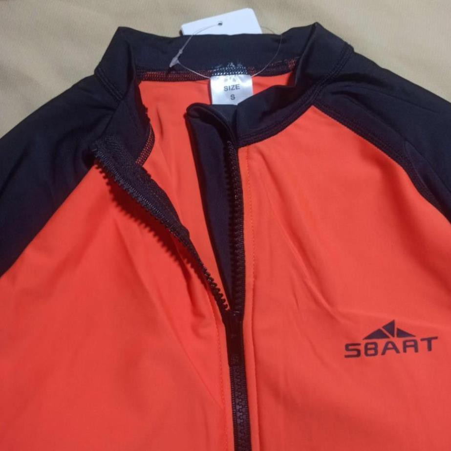 Lẻ áo bơi nữ dài tay kéo khóa có đệm ngực hàng SBART cao cấp  ཾ ་ xịn | WebRaoVat - webraovat.net.vn