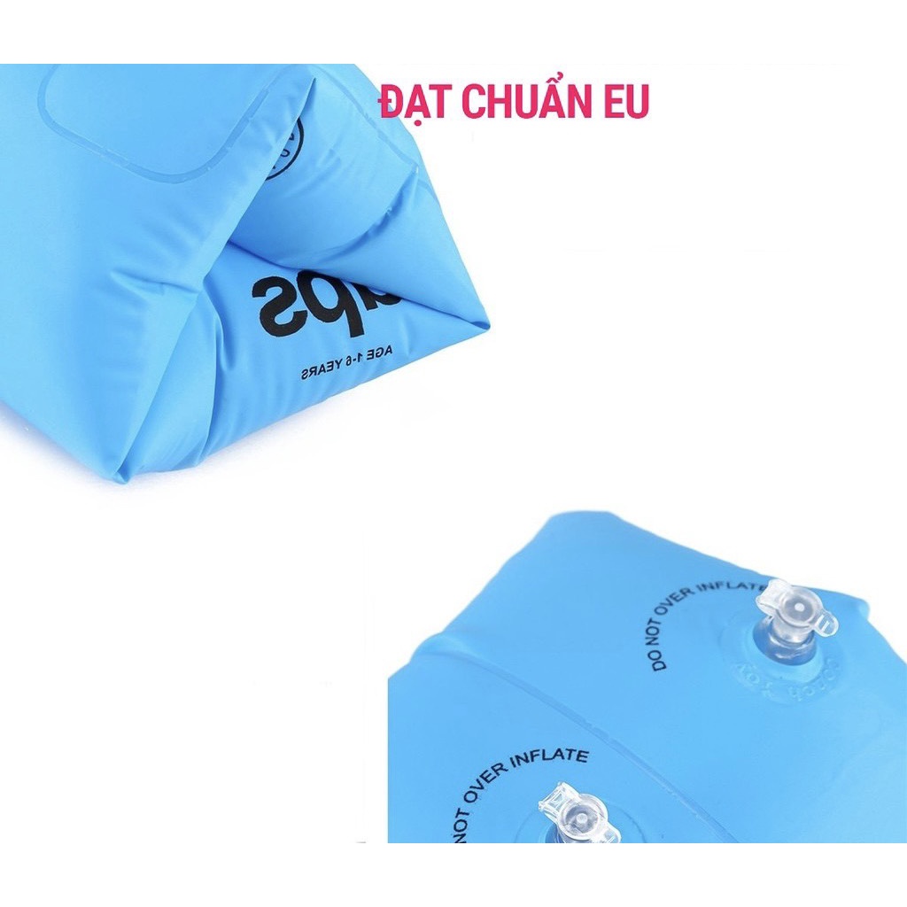 Phao tay cho bé nhiều màu sắc dễ sử dụng giúp bé an toàn tự tin khi dưới nước