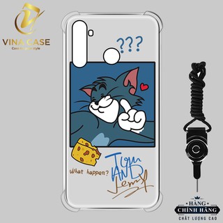 Ốp lưng Realme 5/Realme 5i/Realme 5s/Realme 6i các nhân vật hoạt hình chống sốc trong-Tặng kèm dây đeo điện thoại