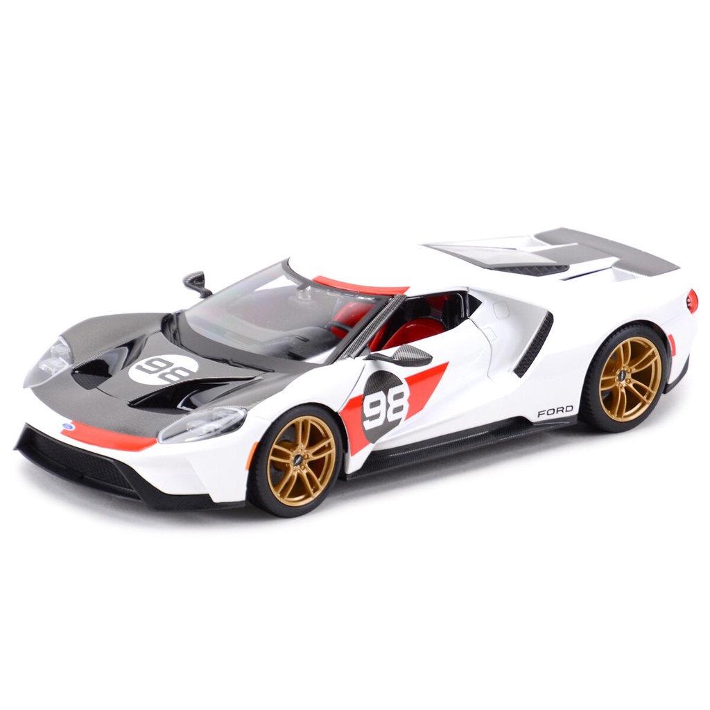 MAISTO Mô Hình Xe Hơi Ford Gt Heriage 2021 Tỉ Lệ 1: 18