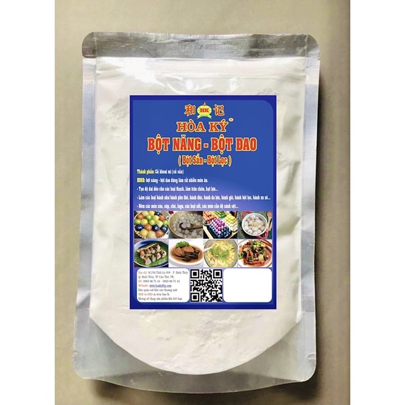 BỘT NĂNG HOÀ KÝ 400gr,làm thạch trân châu,làm bánh,pha các món sốt,xào